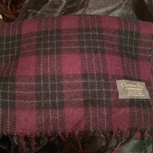 Christian Dior cashmaire Scarf
